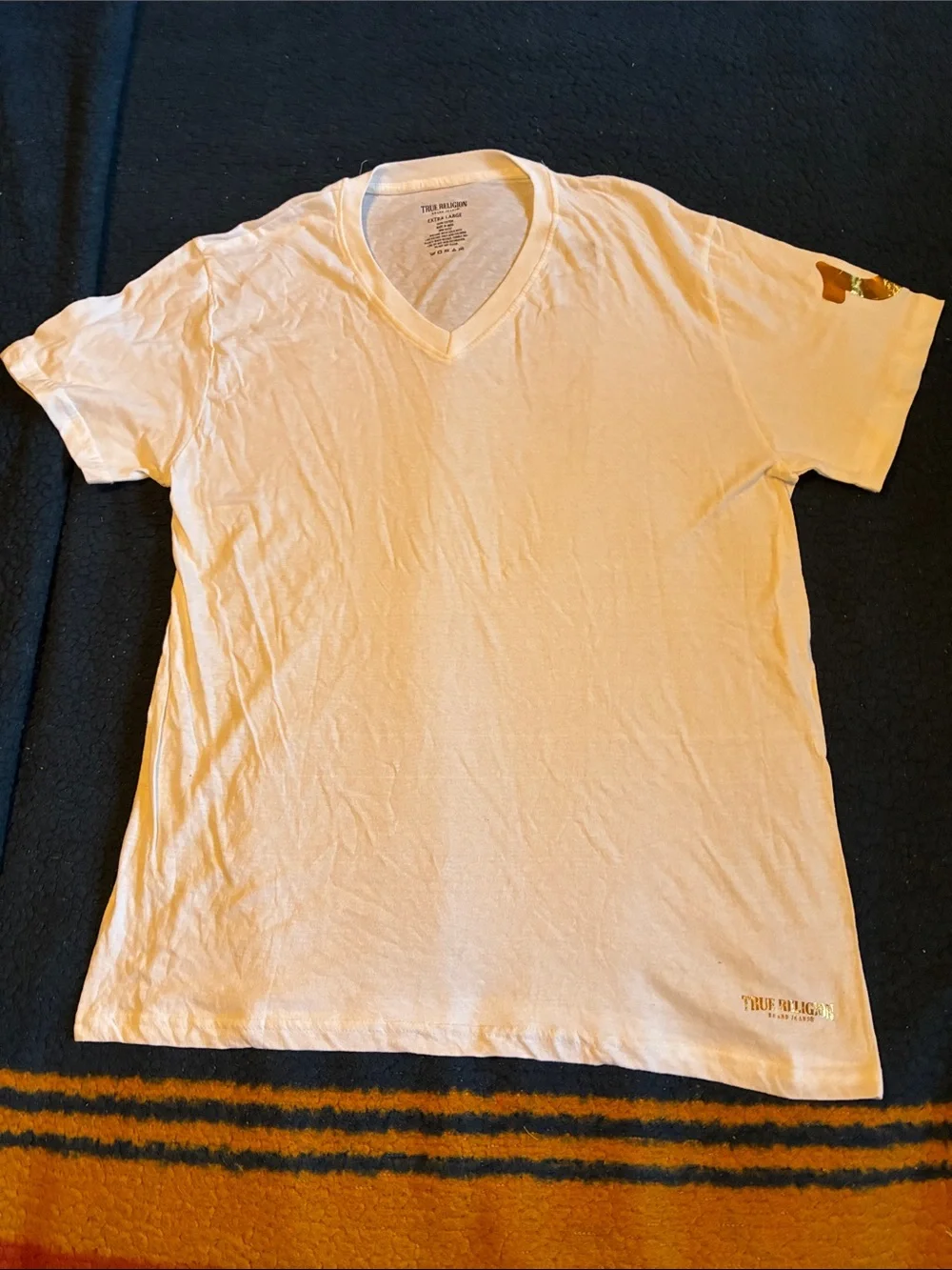 True Religion Men’s V-Neck T-Shirt